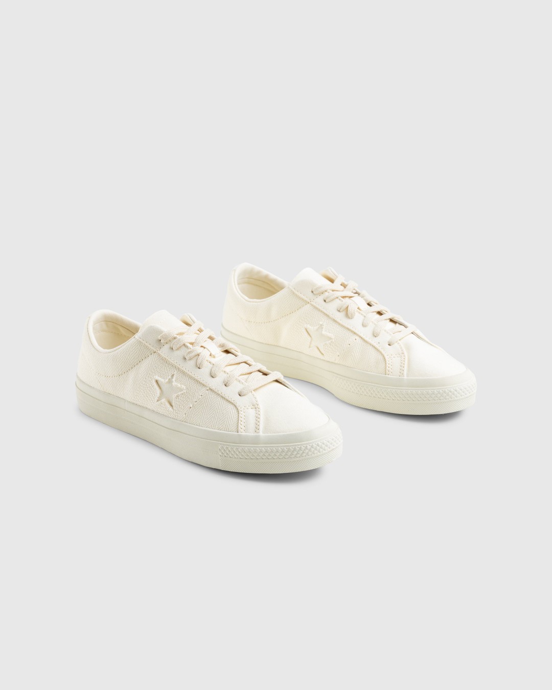Converse x Herringbone One Star Pro Ox Mom s Potato Salad Egret